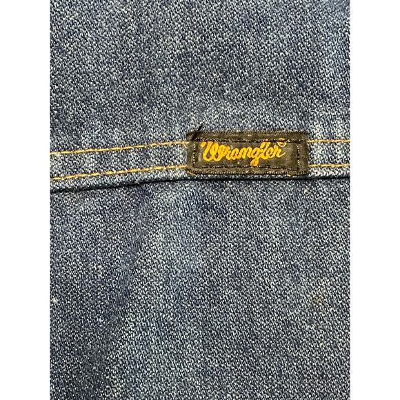 Wrangler Authentic Jean Jacket Vest size XXL - Picture 6 of 12